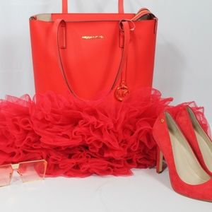 New *Red* Michael Kors Tote
